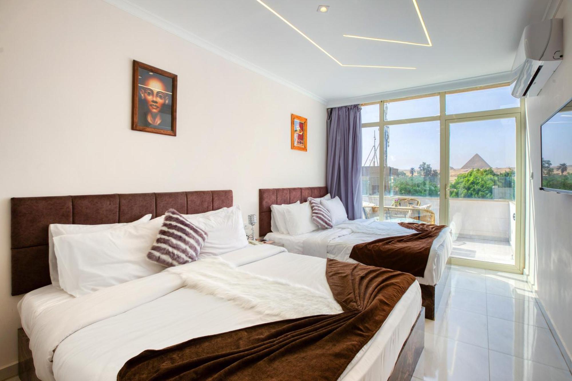 Tree Lounge Pyramids View Inn , Sphinx Giza Kafret el-Gabal Εξωτερικό φωτογραφία