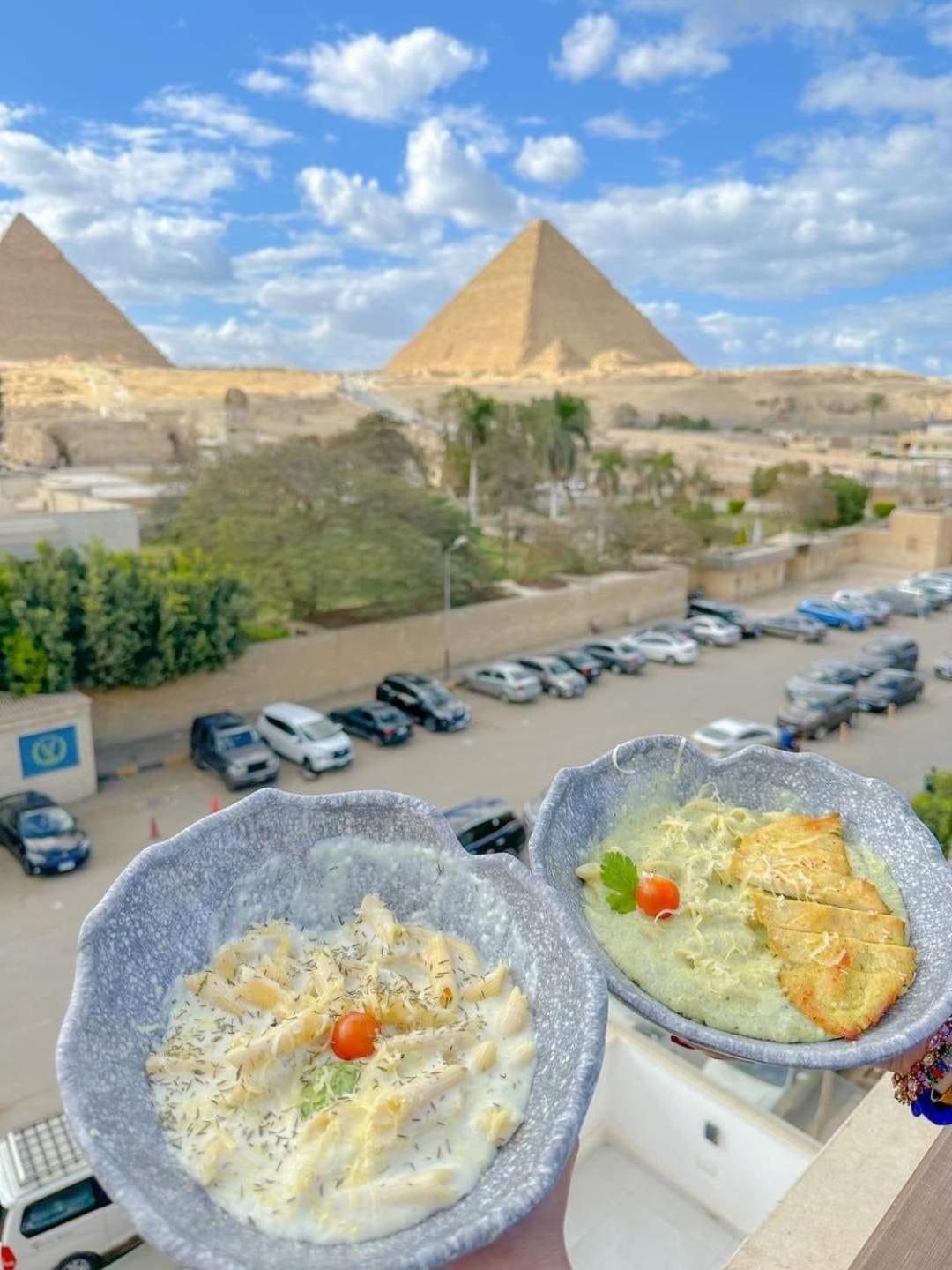 Tree Lounge Pyramids View Inn , Sphinx Giza Kafret el-Gabal Εξωτερικό φωτογραφία