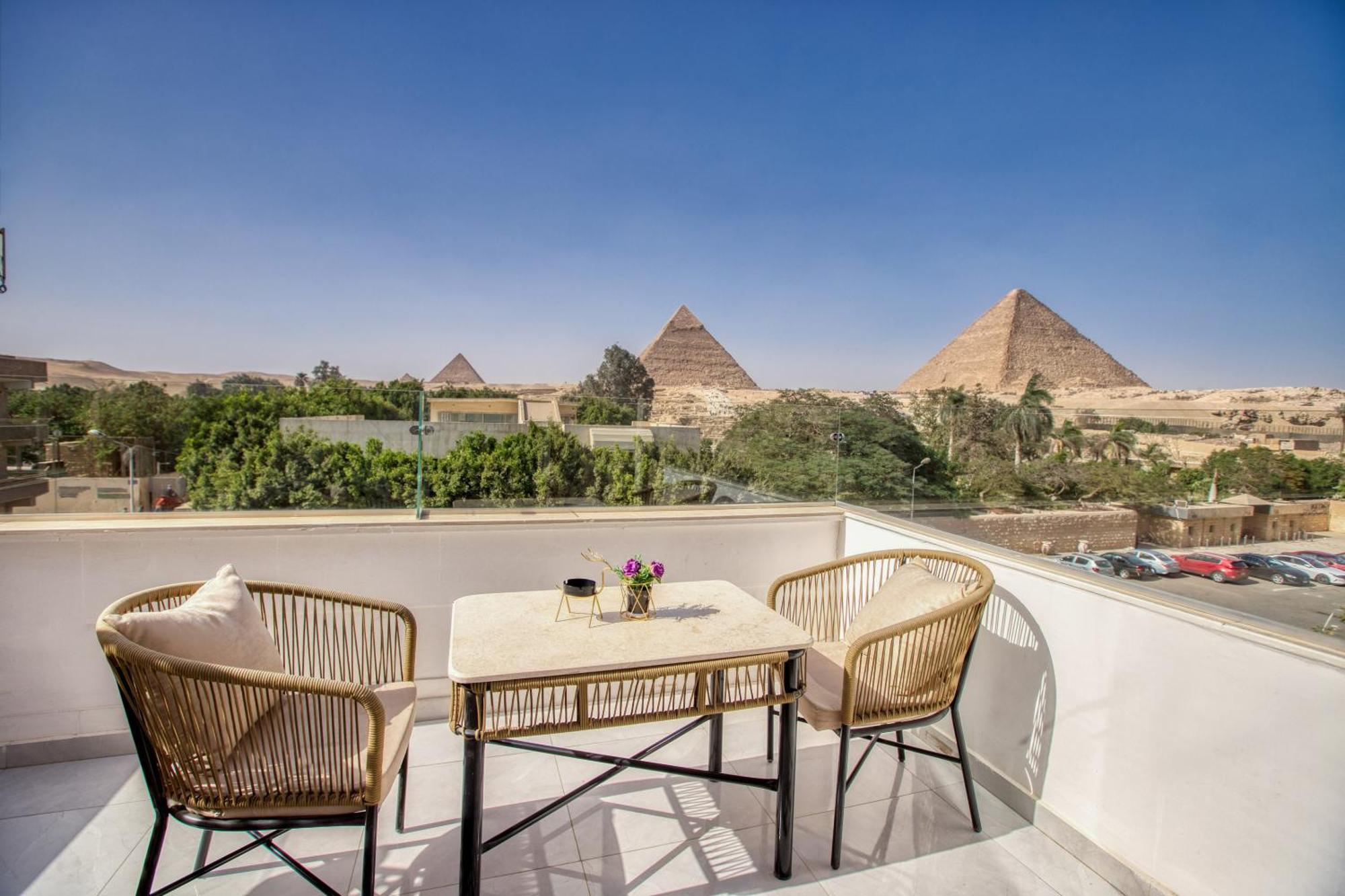 Tree Lounge Pyramids View Inn , Sphinx Giza Kafret el-Gabal Εξωτερικό φωτογραφία