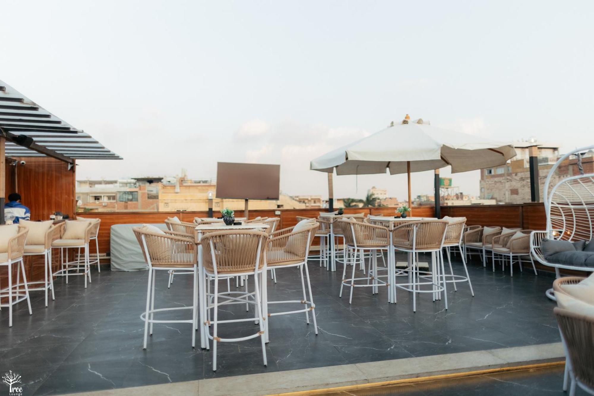 Tree Lounge Pyramids View Inn , Sphinx Giza Kafret el-Gabal Εξωτερικό φωτογραφία